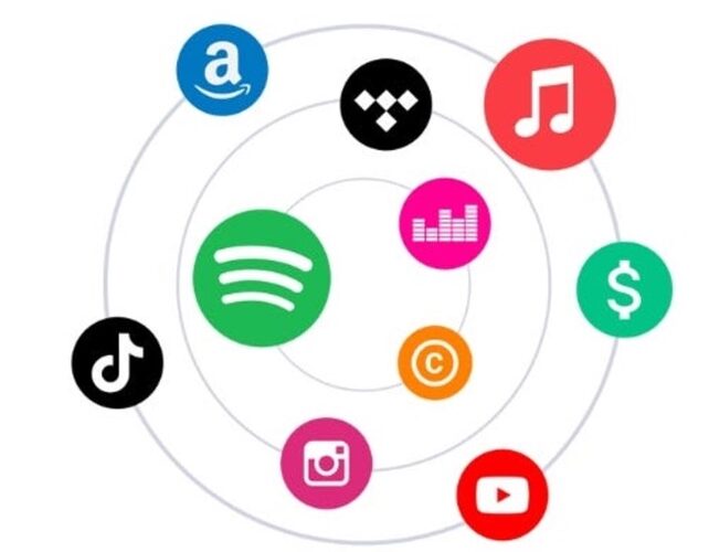 streaming music service icons