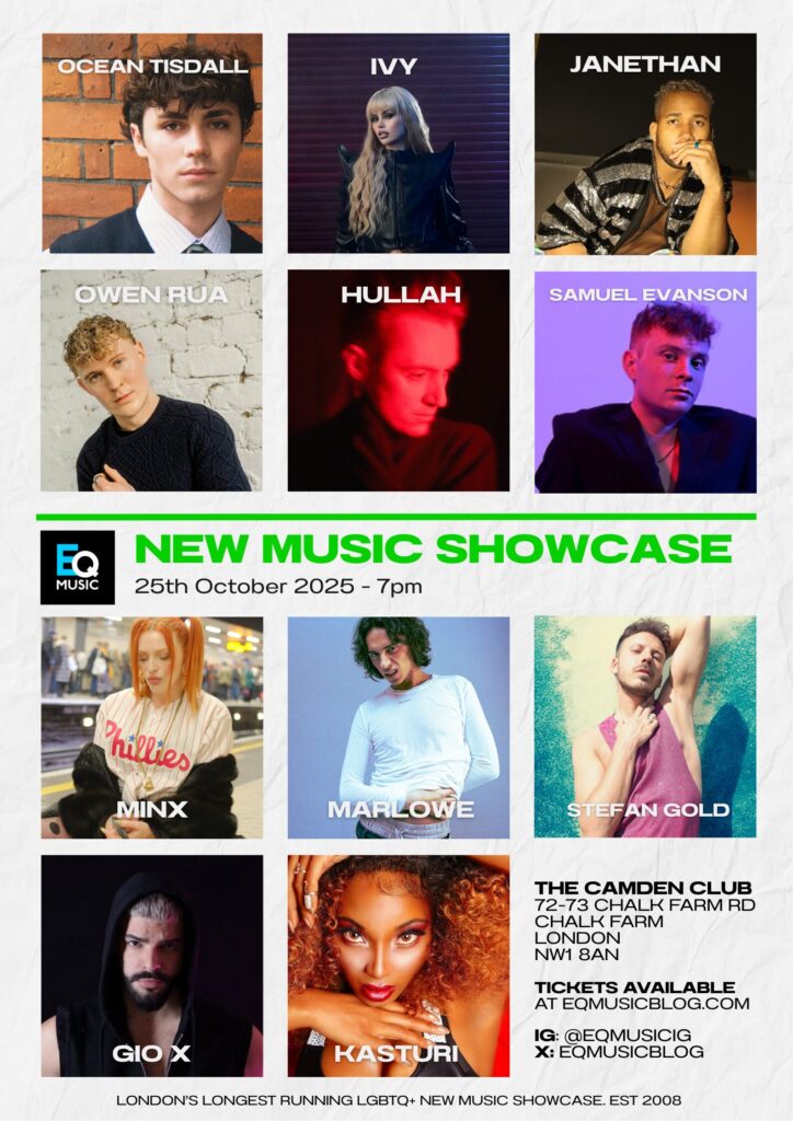 EQ Music Live - New Music Showcase - 25th October 2025