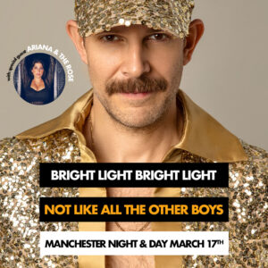 Bright Light Bright Light Live in Manchester - 17th March 2026